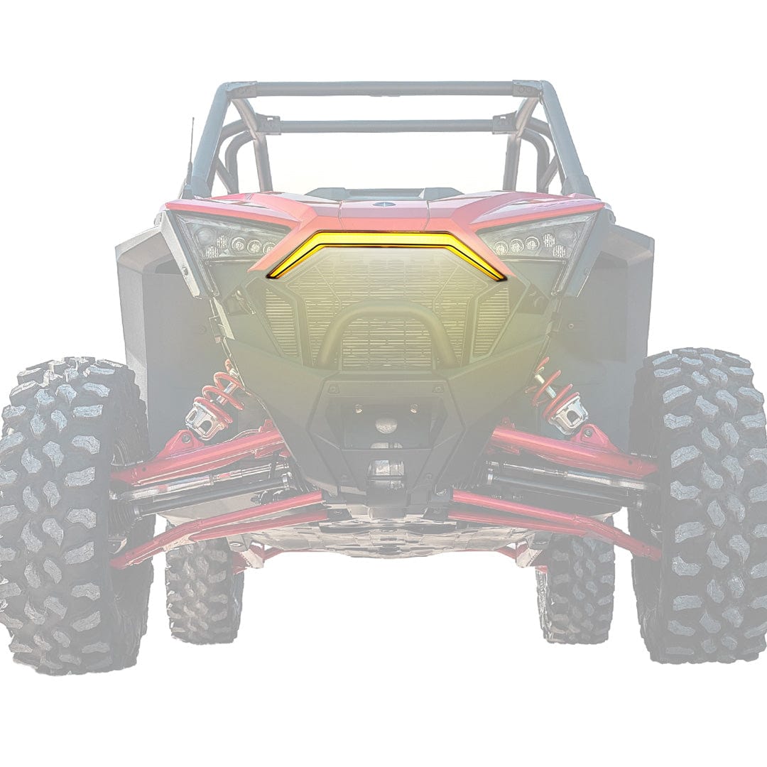 Front Accent Light Mustache for Polaris RZR PRO XP 2020-2023 by Kemimoto B0801-00304CL Accent Lights B0801-00304CL Kemimoto