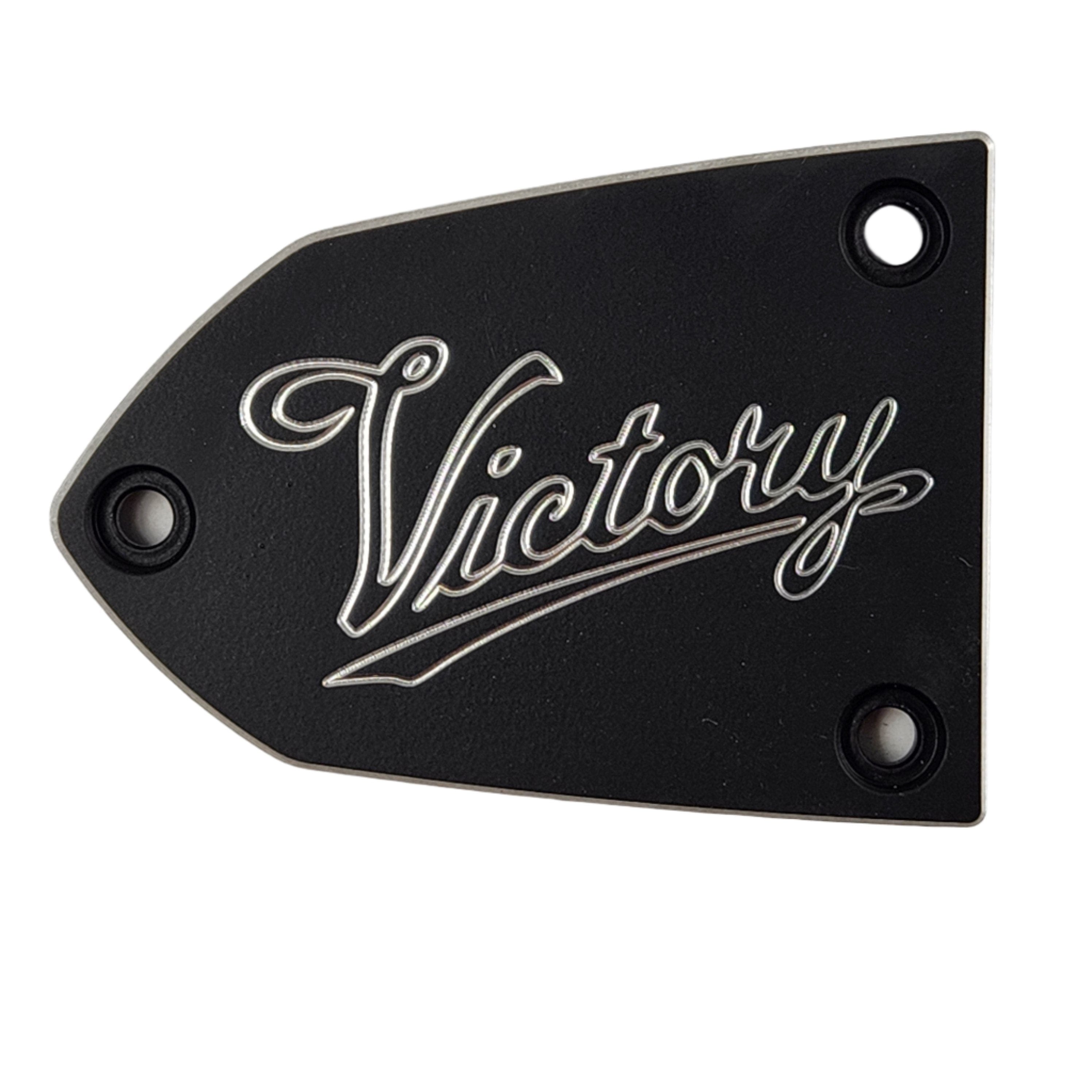 Front Brake Master Cylinder Cover Victory Script by Taylor Specialties MCC-VICSCRIPT Reservoir Cover