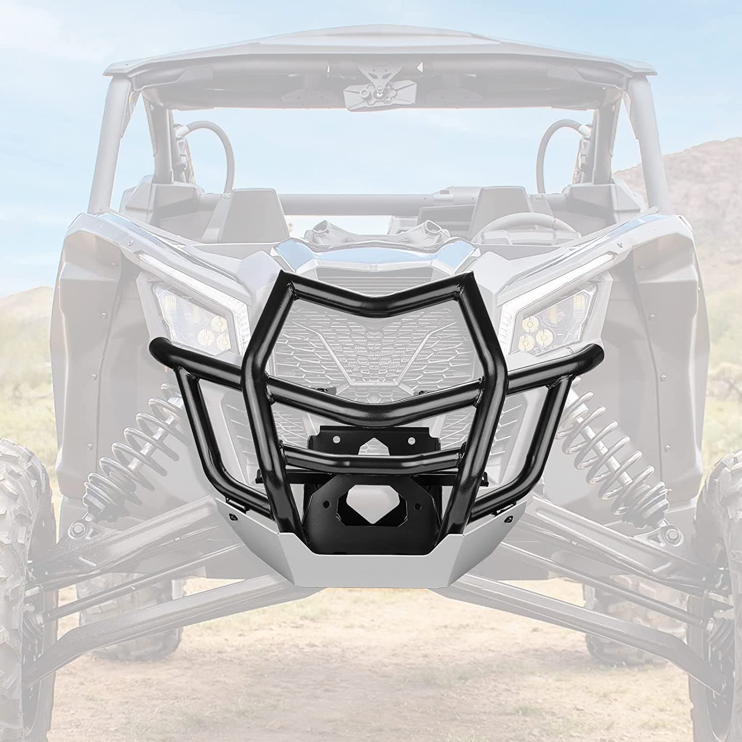 Front Bumper for Can-Am Maverick X3 / MAX by Kemimoto B0101-00901 Front Bumper B0101-00901 Kemimoto