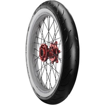 Parts Unlimited Drop Ship Tire Front Tire Cobra Chrome Whitewall 120/70-21 by Avon Tyres 638157