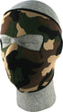 Western Powersports Facemask Woodland Camo Full Face Mask by Zan WNFM118