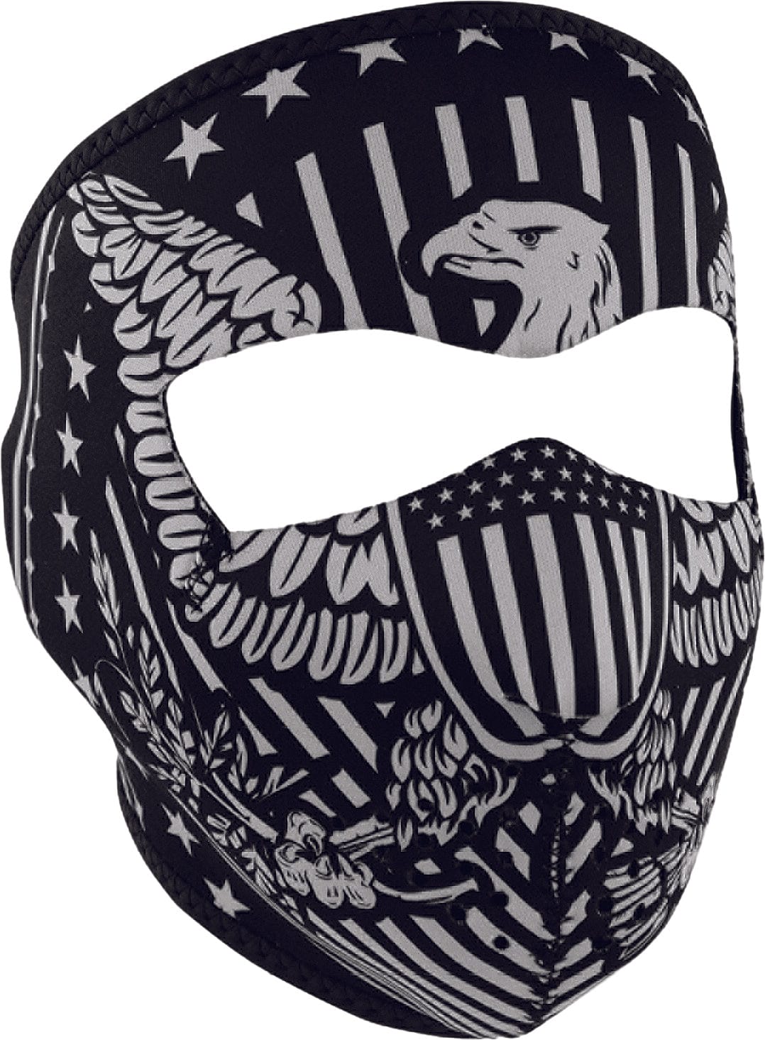 Western Powersports Facemask Vintage Eagle Full Face Mask by Zan WNFM412