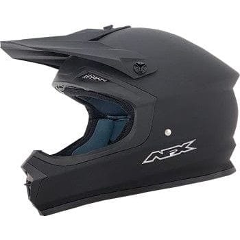 FX-17Y Youth Helmet Matte Black (Size Large) by AFX 0111-1561-WS Off Road Helmet 01111561-WS Parts Unlimited LG / Matte Black