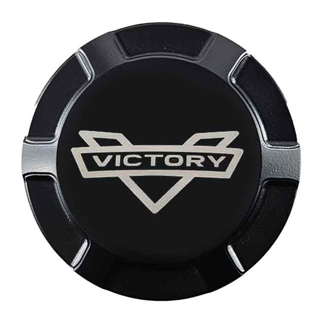 Gas Cap Screw on Victory Blackout Style by Witchdoctors WD-V-GC-BLK Gas Cap