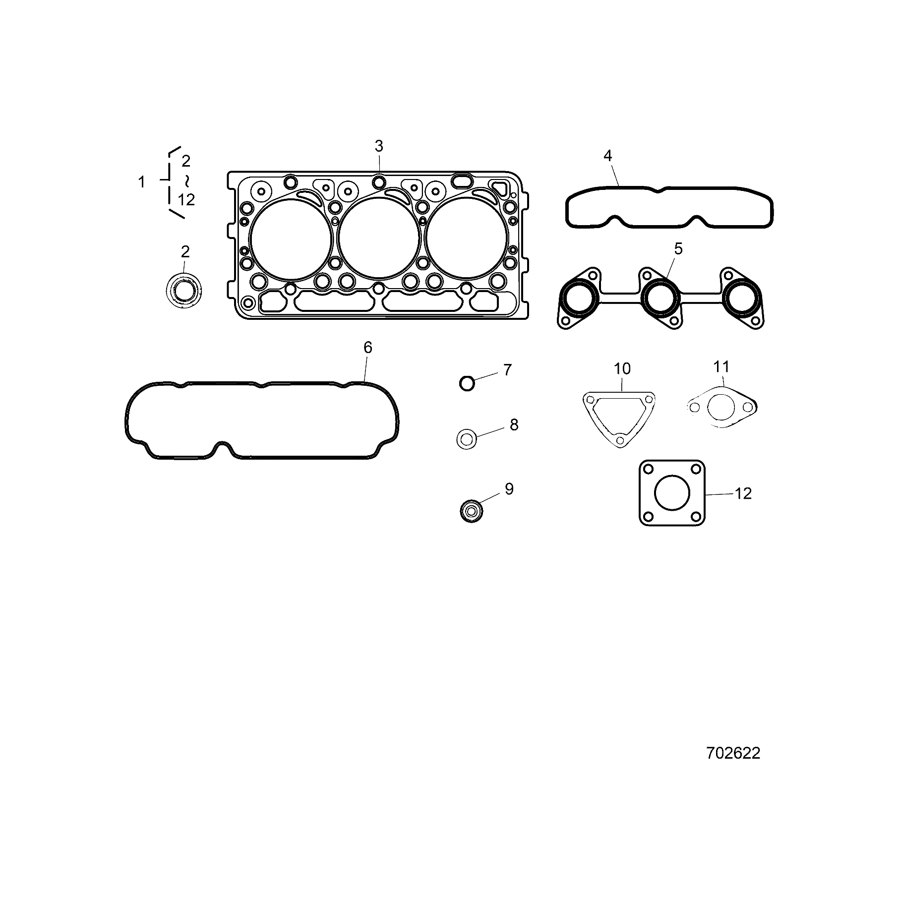 Gasket Thermostat by Polaris 3070700 OEM Hardware P3070700 Off Road Express