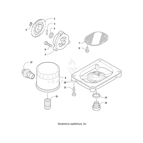 Gear, Driven By Arctic Cat 0812-094 OEM Hardware 0812-094 Core Power Equipment