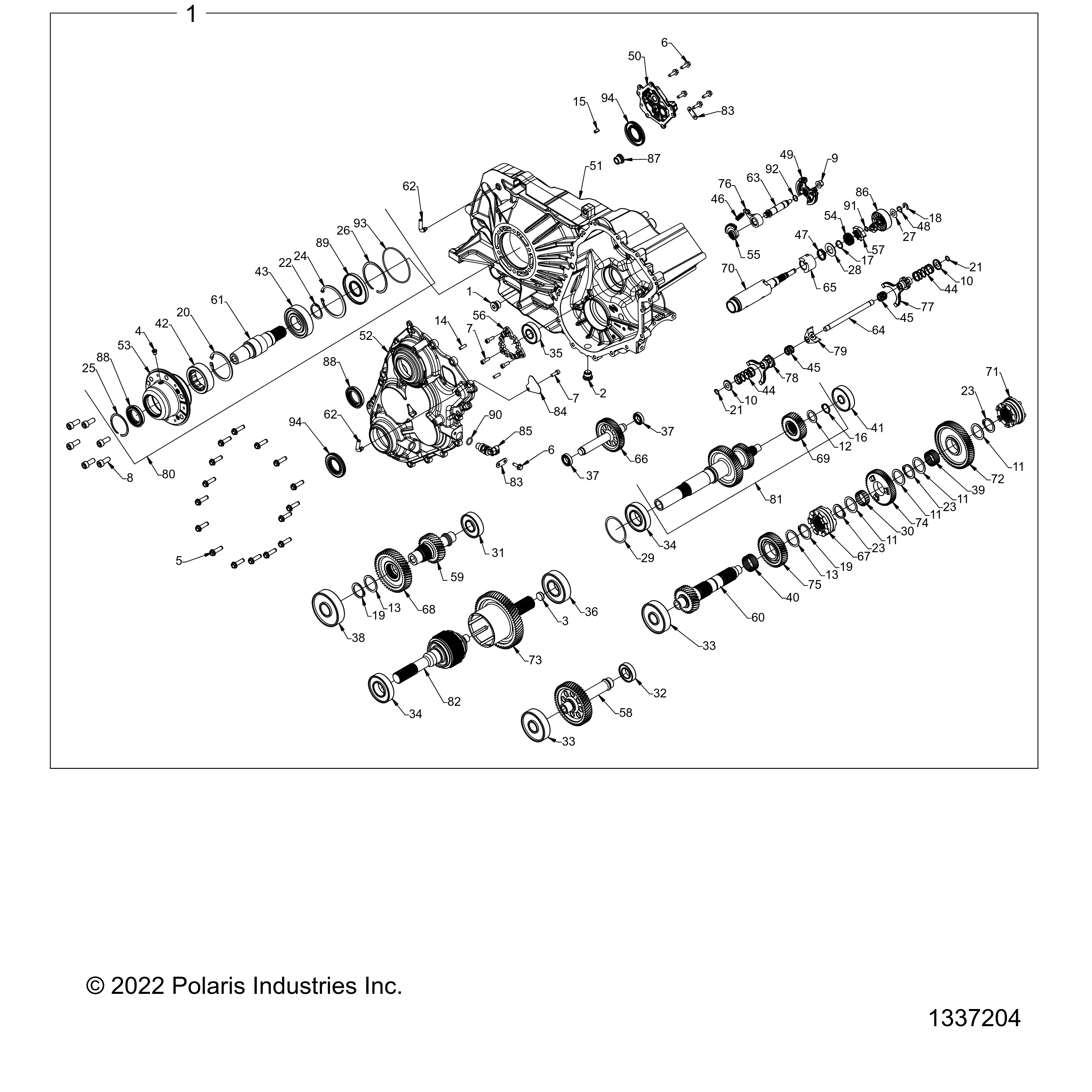 Gear-Low,68T by Polaris 3236608 OEM Hardware P3236608 Off Road Express