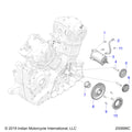 Gear Starter,Clutch by Polaris