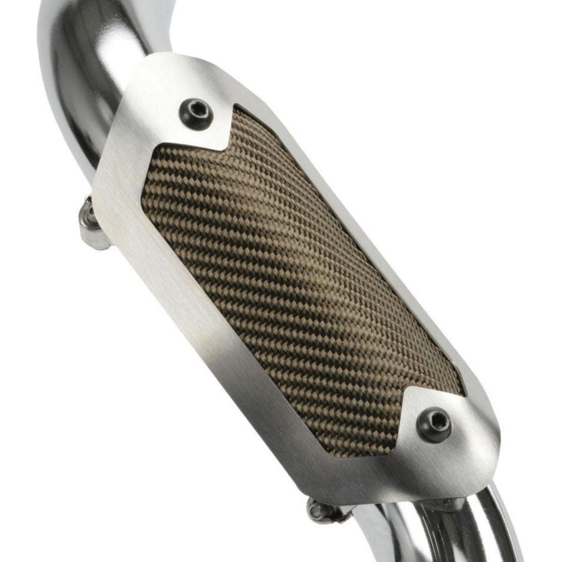 Gen 3 Onyx Heat Shield Brushed/Titanium 3.5"X6.5" by DEI 902458 Heat Barrier