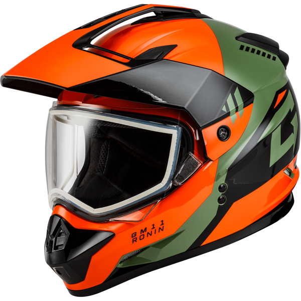 gmac motorcycle helmet GMAX GM-11 Ronin Orange/Green/Black / L Style:Raw best fishing lures for magnet fishing stage EPS