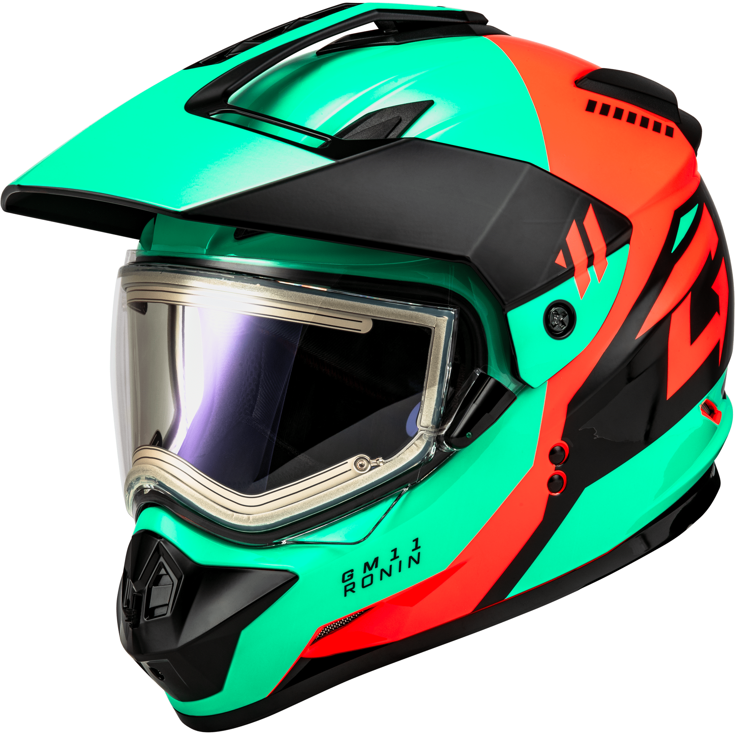 GM-11S Ronin Helmet W/Electric Shield by GMAX A41151178 Full Face Helmet