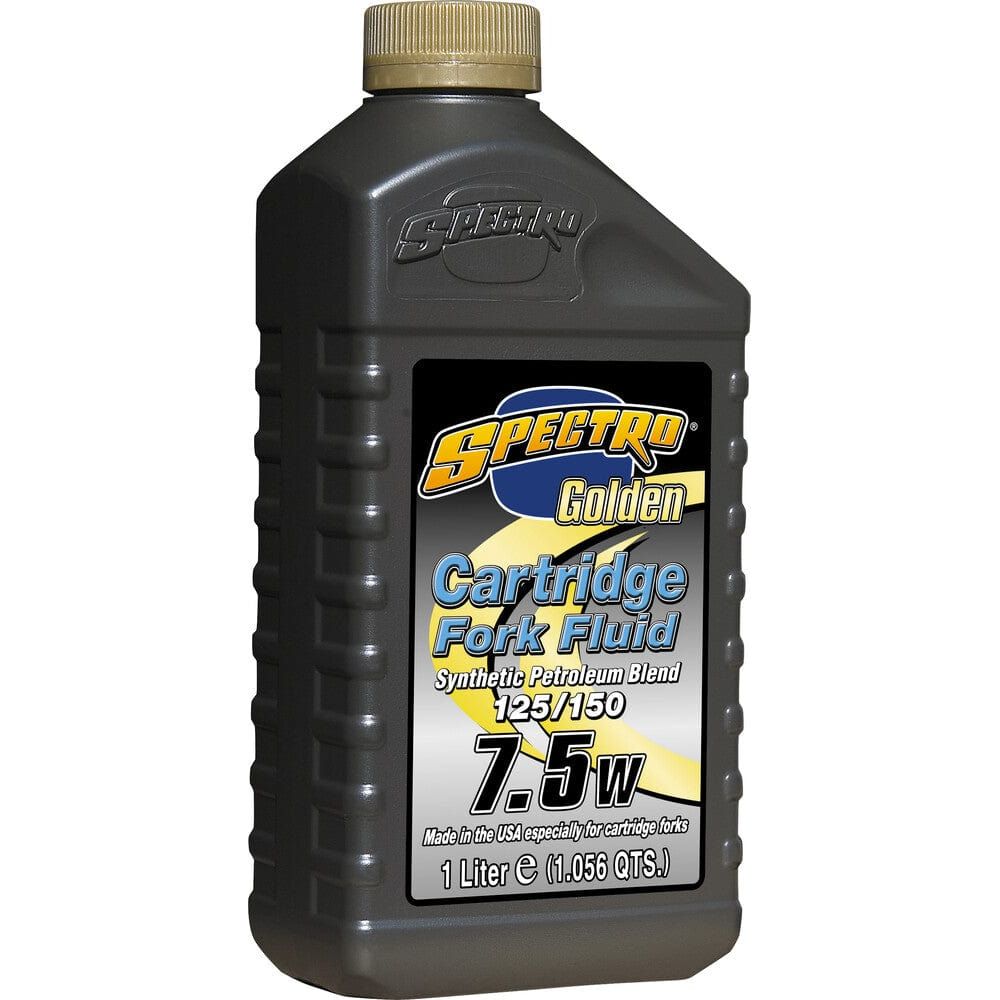 Golden Fork Oil 125/150 7.5W 1L by Spectro 310249 Fork Oil