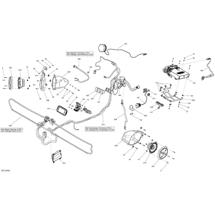 GPS by Can-Am 715001406 OEM Hardware 715001406 Off Road Express Drop Ship