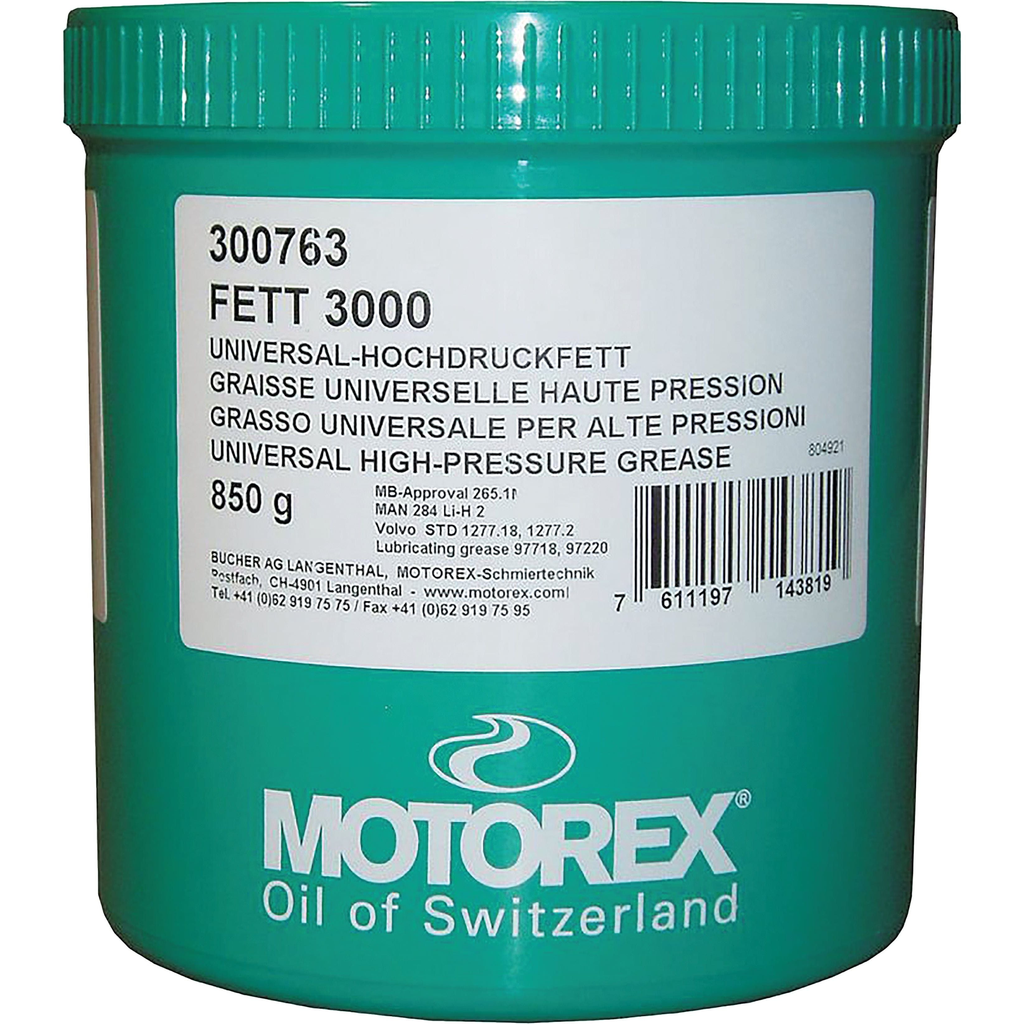 Grease 3000 850G by Motorex 300766 Grease
