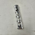 Grip (Throttle Side Only) Chrome Holeshot by Arlen Ness