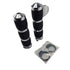 Grips Air Cushion Chrome W/Throttle Assist by Avon Grips MT-AIR-90-CH-B Grips