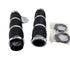 Grips Air Cushion Chrome W/Throttle Assist by Avon Grips MT-AIR-90-CH-B Grips