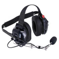 H42 Behind The Head (Bth) Headset For 2-Way Radios - Black Carbon Fiber by Rugged Radios