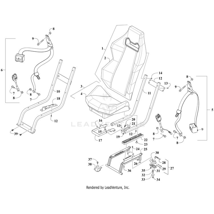 Handle,Adjust-Assy By Arctic Cat 9506-417 OEM Hardware 9506-417 Off Road Express