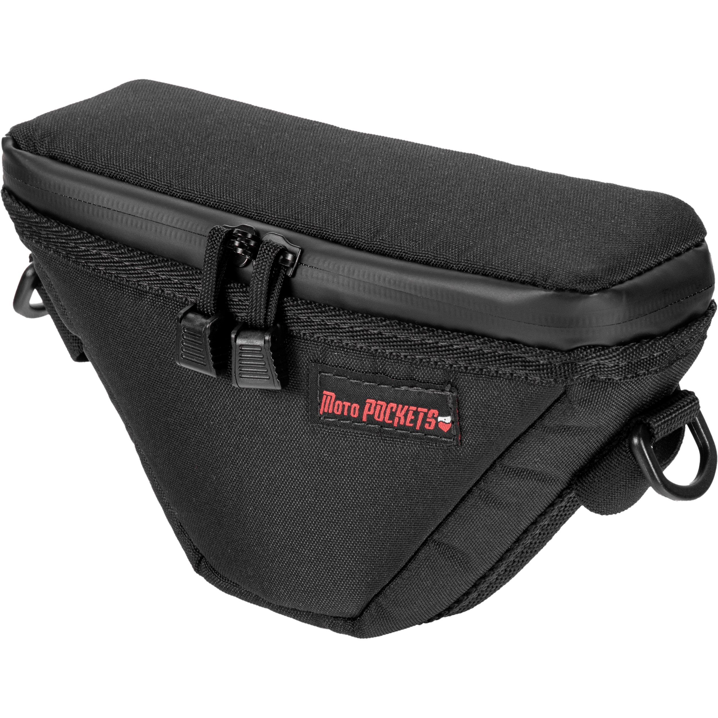 Handlebar Bag Rt/K1600 Black 9X5.5X2 by Moto Pockets 10019 Handlebar Bag