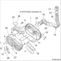 Hex Flange Screw 12Mm X 1.75Mm by Polaris