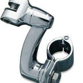 Highway Bar Foot Peg w/ Clamps Chrome - SINGLE (Take Off) by Kuryakyn