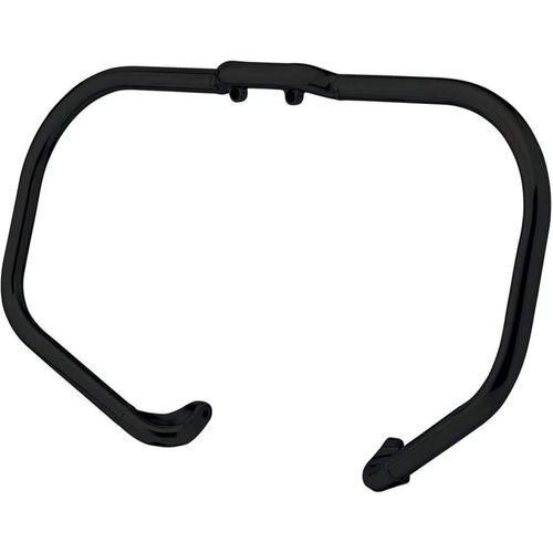 The Highway Bar, Front by Polaris features a black, rounded rectangular design with two top mounting points and angled ends—an ideal upgrade compatible with Polaris OEM Parts.