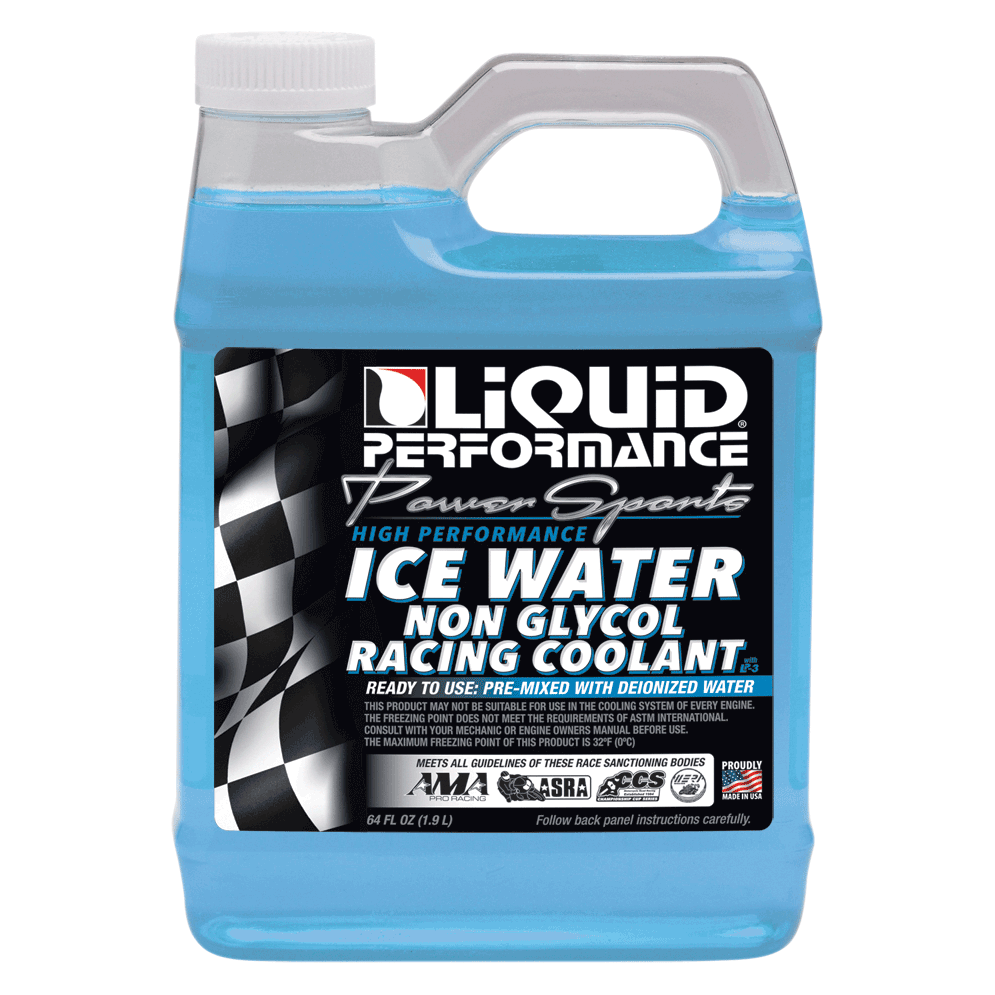 Ice Water Non Glycol Racing Coolant 64Oz by Liquid Performance 0699 Coolant