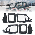 Polaris RZR XP 4 1000 Soft Upper Doors With Metal Door Frame by Kemimoto