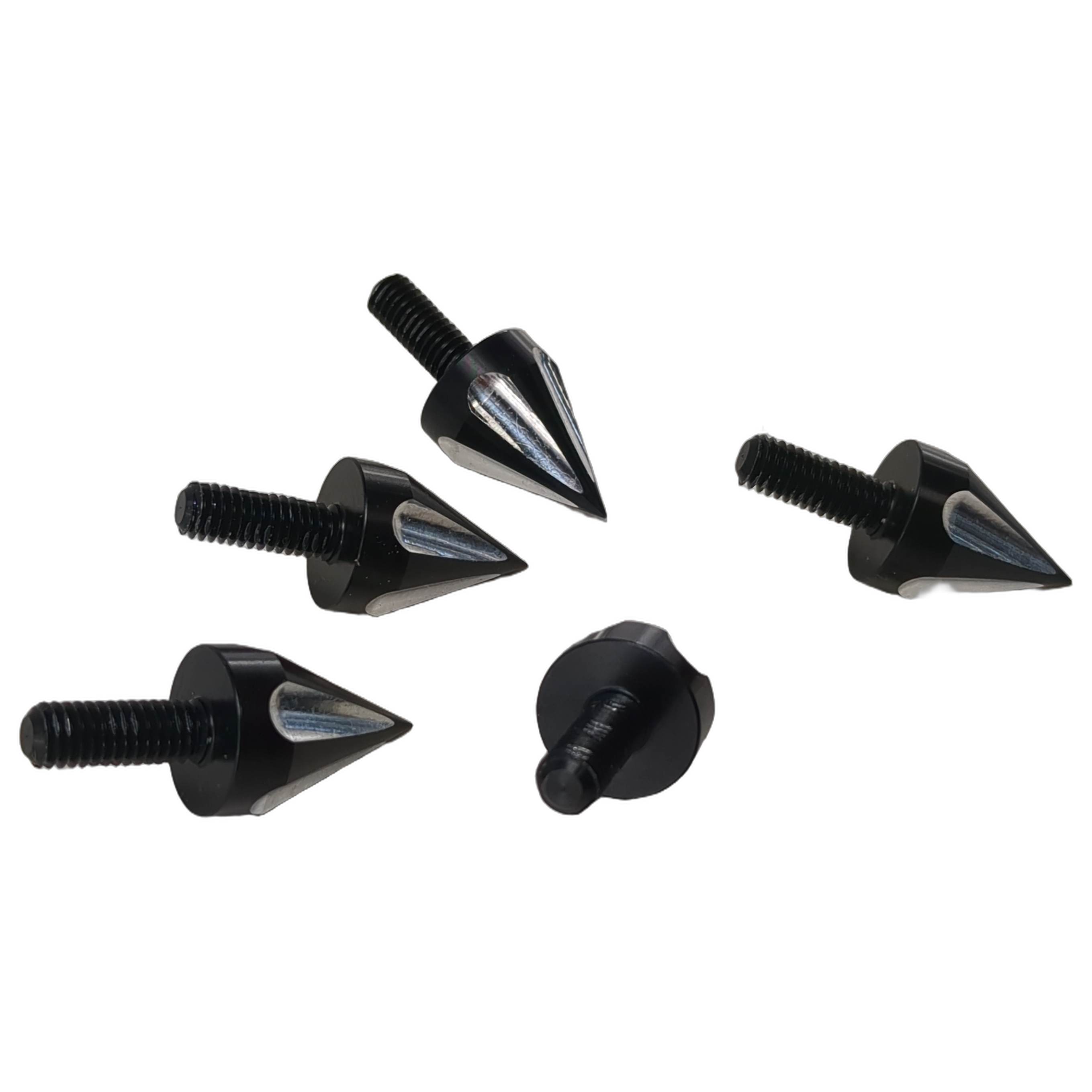 Spike Windshield Bolts for Indian Set of 5 by Witchdoctors