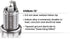 Indian Motorcycle Iridium IX Spark Plug DCPRE8IX by NGK 97181 Spark Plug