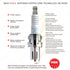 Indian Motorcycle Spark Plug DCPR8E by NGK DCPR8ESOLID Spark Plug