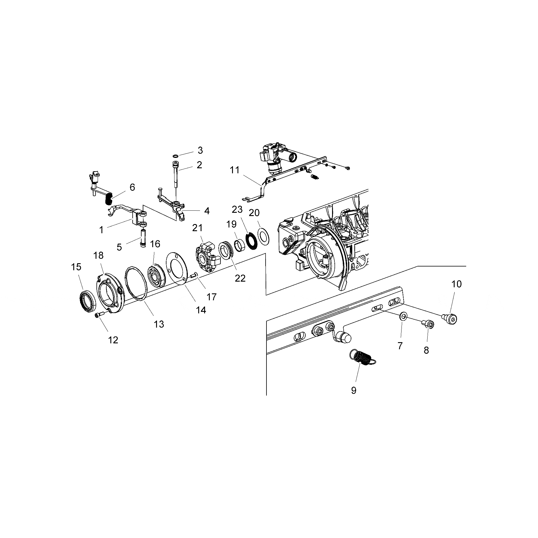 Injector-Pump Rack by Polaris 3040014 OEM Hardware P3040014 Off Road Express