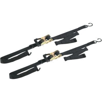 Integra Big Bike Tie-Down - Gradual Rising - Black By Powertye MFG 49970-102 Tie Down / Ratchet Strap