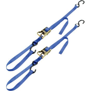 Integra Tie-Downs Blue Pair by Ancra 49498-12 Tie Down / Ratchet Strap