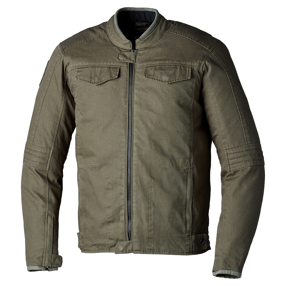 Western Powersports Jacket Olive / SM Iom Tt Crosby 2 Ce Jacket By Rst 103158OLV-40