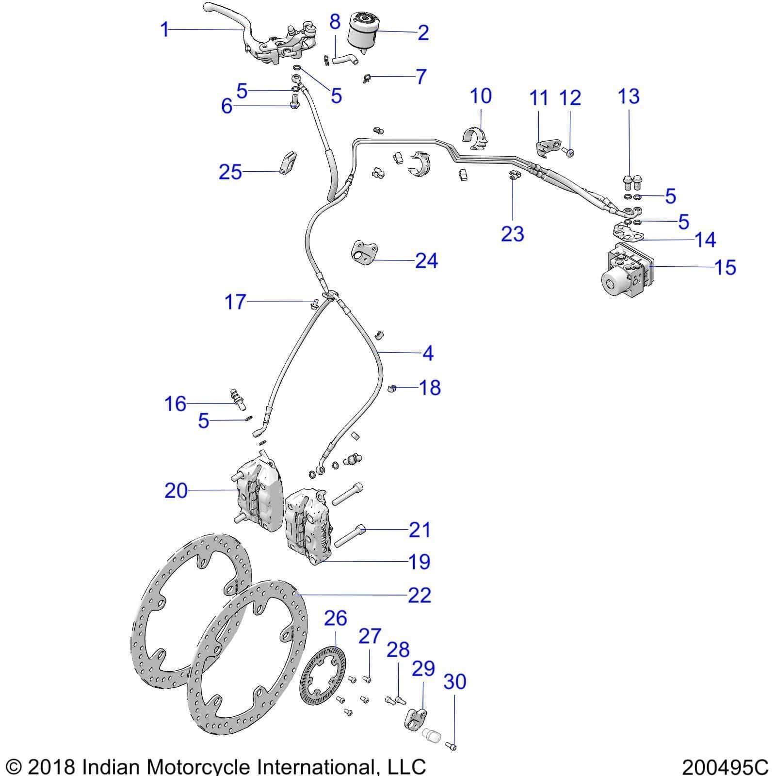 K-Module Abs Wet Cal by Polaris 2207862 OEM Hardware