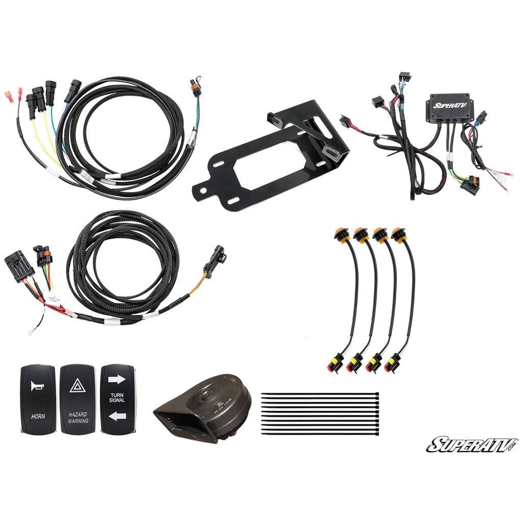 Kawasaki Teryx 4 Plug & Play Turn Signal Kit by SuperATV TSK-K-TRX4-004 Turn Signal Kit TSK-K-TRX4-004 SuperATV