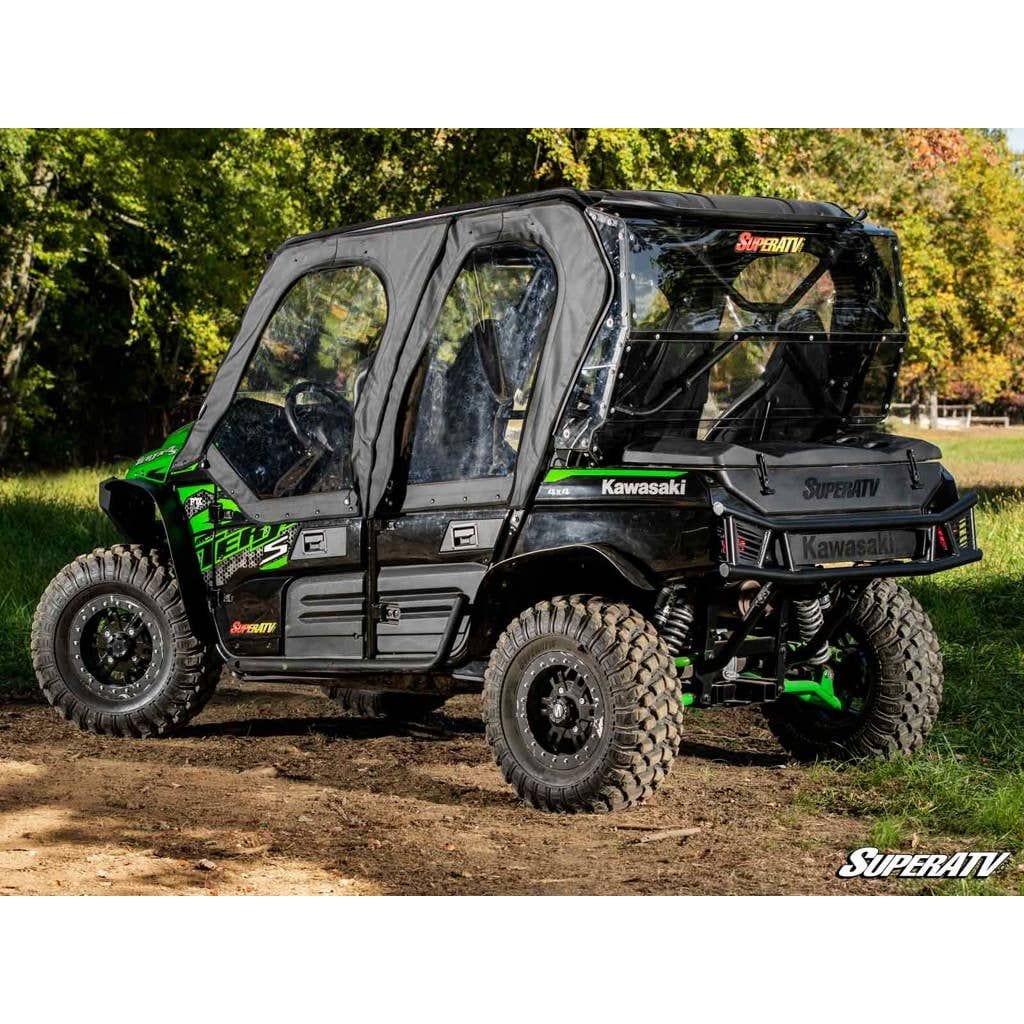 Kawasaki Teryx 4 Upper Doors by SuperATV - Durable Soft