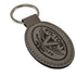 Key Chain Victory Old School Oval Leather by Witchdoctors OS-KEYGRY Key Chain