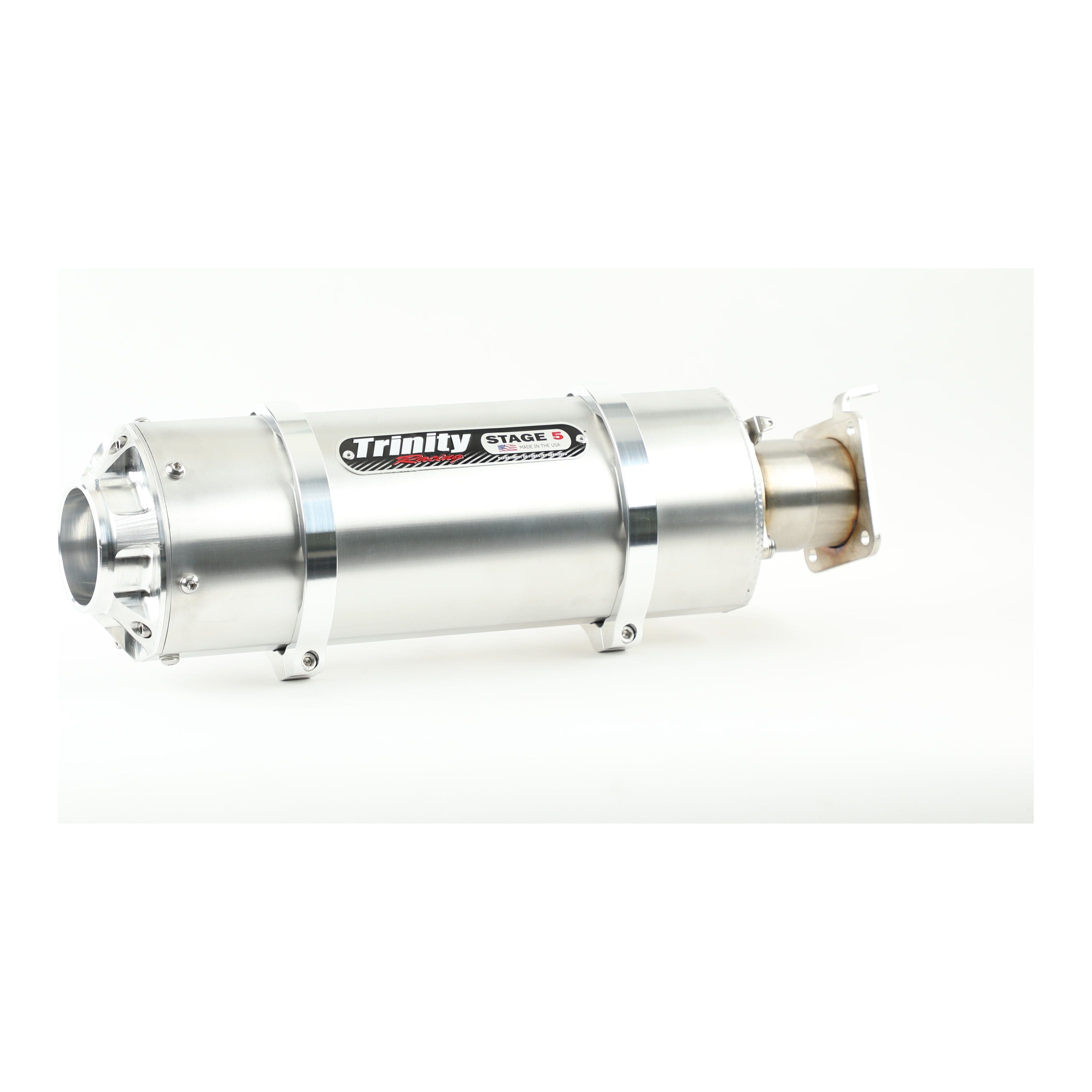 Krx1000 Slip On By Trinity Racing TR-4176S Sport Muffler TR-4176S Trinity Racing Brushed