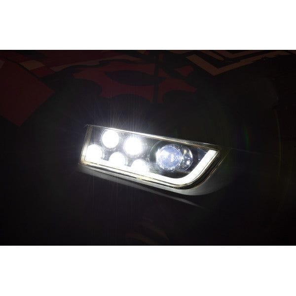 Led Hdlght Rzr900/1000 Black by Moose Utility 100-3358-PU Headlight 20012229 Parts Unlimited Drop Ship
