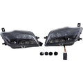 LED Headlight Pioneer Clr by Moose