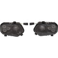 LED Headlight RZR800/9 Black by Moose