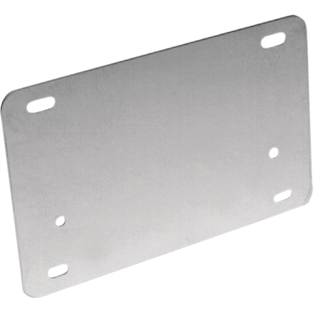License Backing Plate By Barnett 709-80-71012 License Plate Mount 2030-0420 Parts Unlimited