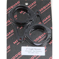Light Mount 2" Horizontal Mount Black by Modquad