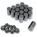 Lug Nut 10Mm Black 16Pk by Moose