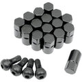 Lug Nut 12X1.25 Black 16Pk by Moose