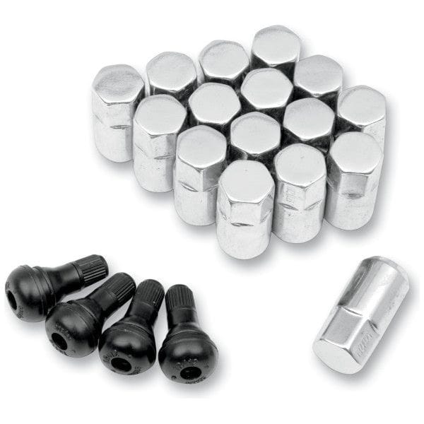 Lug Nut 12X1.25 Chr 16Pk by Moose Utility SP300MO206 Lug Nut Kit 02320207 Parts Unlimited