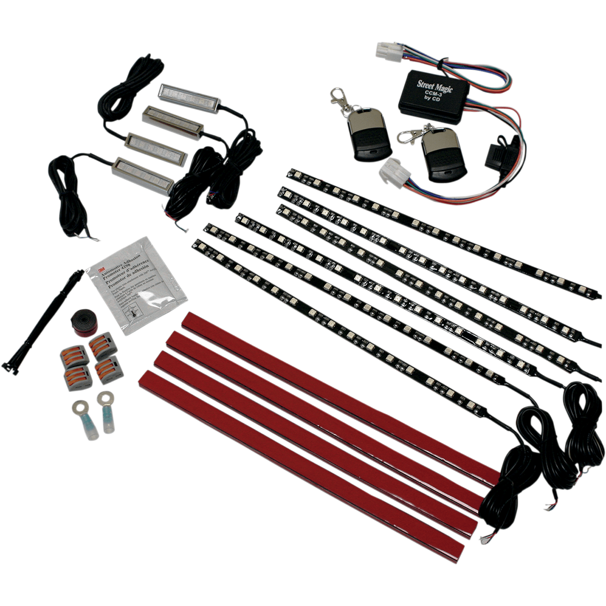 Magical Wizard Full Bike Lite Kit By Custom Dynamics TMWK2 Accent Lights 2040-1266 Parts Unlimited